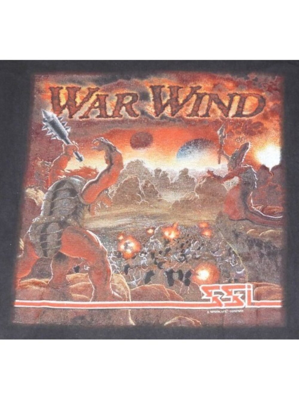 Vintage 1990s War Wind Ssi Pc Gaming Promo Video Game Single Stitch T-Shirt Xl View 6